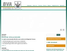 Tablet Screenshot of bv-agrar.de